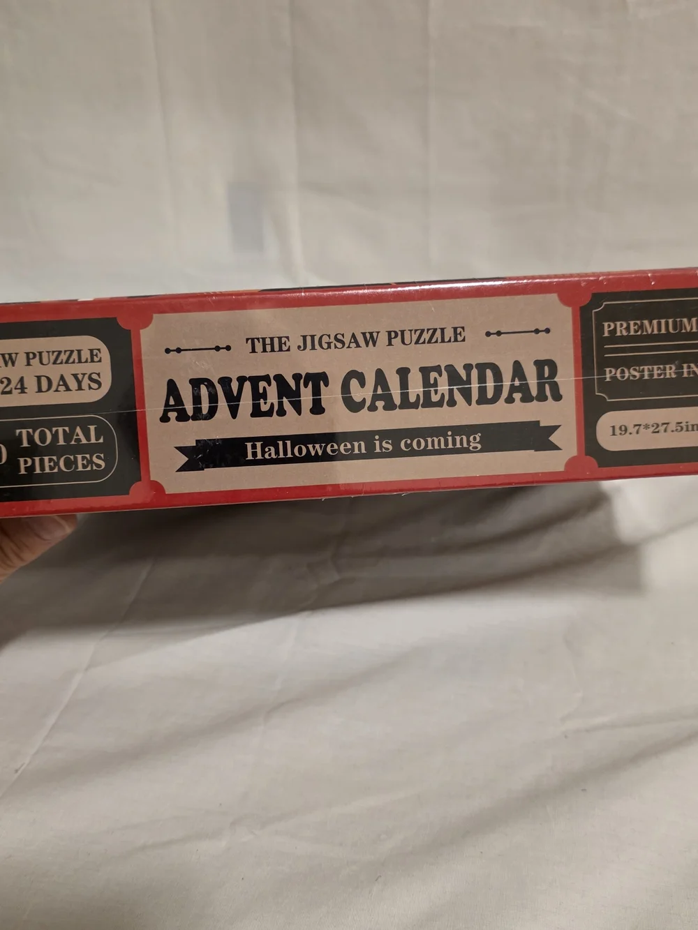 The Nightmare Before Christmas Advent Calendar Jigsaw Puzzle 1000 Pc Jack Sally